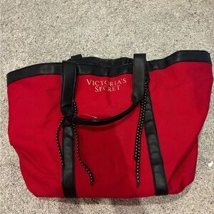 Victoria's Secret Red Tote Bag